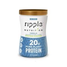 Ripple Foods 純植物蛋白質粉 香草, 405g, 1個