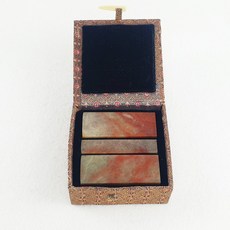 낙관석 황아석세트 7푼 (두인 케이스 포함)-2.1cm