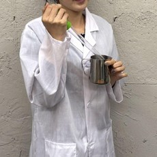 [HJ COMMERCE]약사 영양사 의사 M 실험복 가운