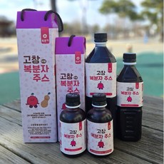 진하고 맛있는 고창 복분자 주스, 1개, 200ml