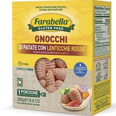 파라벨라 포테이토 뇨키 레드 렌틸, 1개, 250g