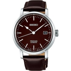 SEIKO PRESAGE 自動機械錶 紅棕/40mm