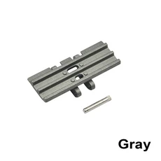1/12 RC 유압 20MM 풀 굴삭기 메탈 크롤러 부품용 50MM 자동차 트랙, 1pcs Gray, 01 1pcs Gray