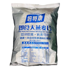 培特康 即食大燕麥片 純素可用, 1kg, 1個