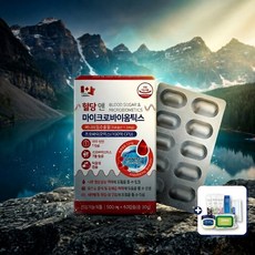 마이크로바이옴 균 바나바잎 캐나다균 60캡슐, 1개, 60