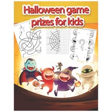 Halloween game prizes for kids: Fun Happy Halloween Activities Coloring Dot To Dot Mazes and More... Paperback, Independently Published, English, 9798693863965