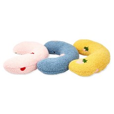 오주상사 애견 애묘 수면 베개 강아지베개소형, 옐로우