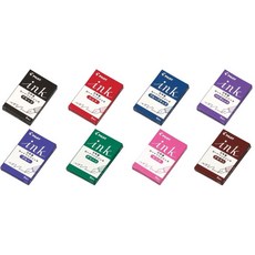 百樂PILOT IRF-5S 彩色鋼筆卡式墨水, 1個, 深藍-BB