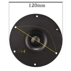 HIFIDIY LIVE 4~4.5인치 트위터 스피커 유닛 블랙 실크 멤브레인 4/8OHM 30W AT레블 B1S 95/100/103/104/10, 02 8 OHM, 02 B1S-120