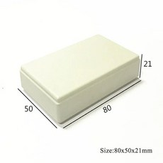 200pcs 플라스틱 쉘 80x50x21mm
