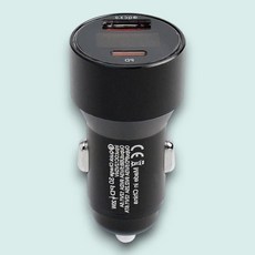 게더릭 차량용 QC3.0 PD 고속충전 시거잭 S-1 (블랙), 본상품