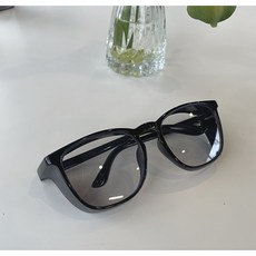 바이크변색 방풍선글라스 빈티지오토바이고글 선글라스, 그레이프레임, 1개