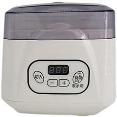 家用迷你酸奶機 自動斷電溫度可調, 白色:塑料內膽