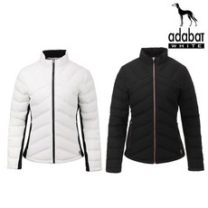 아다바트 화이트 876 여성 다운점퍼 골프자켓 택1 1075676, 876_블랙 95 1075676