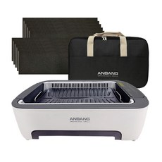 [공식] 시즌5 연기잡는 안방그릴 파워 필터 11개+그릴2개+가방 포함 세트 구성 AB901MF 풀세트