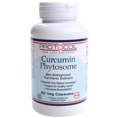 Protocol For Life Balance 薑黃素磷脂複合物素食膠囊, 60顆, 1罐