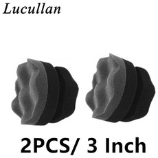 디테일링을 만들기 육각 도구 휴대용 타이어 왁싱 스폰지 왁스 병 드레싱 리케이터에 적합, 색상: 4. 2 pcs 3 inch, 1개