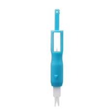 家用縫紉機自動穿線器 穿針器 引線器, 1個, 藍色1個, 藍色