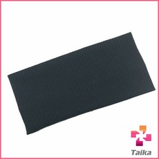 泰卡吸汗運動頭帶時尚髮帶，多色可選，彈性舒適，吸濕排汗, 1個, 黑色黑色