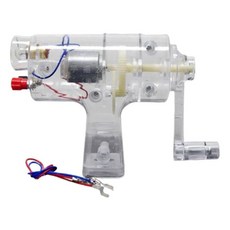 전기만들기 발전손잡이 핸드발전기 초등교과연계 방과후교실 만들기세트 바람실험, 1세트