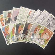 [五等分花嫁]中野四葉卡片收藏組，日版TCG共15張，稀有編號2RR3R4U6C，卡片暢銷專營推薦, [五等分花嫁]中野四葉05共1
