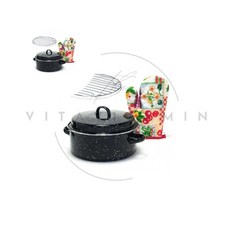 키친아트 법랑 직화냄비 28cm 군밤 감자 가래떡