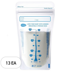 유니맘 모유저장팩 210ml, 120개입, 13개