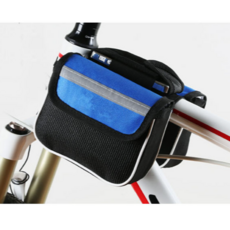 자전거 프레임 백 더블 휴대폰 방수 자전거 탑튜브 가방 수납 로드 용품 라이딩, 레드