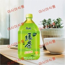 <킹콩푸드>캉스푸 그린티 녹차 중국음료, 1L, 6개