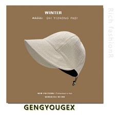 GENGYOUGEX 漁夫帽 遮陽防曬大帽沿設計
