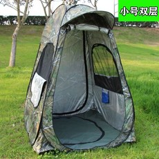 바람막이 동계 사계절 쉬운 등산 원터치 설치가 캠핑 텐트 우레탄창 낚시 투명, 1, G. 위장 이중 레이어 트럼펫