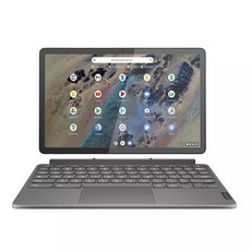 Lenovo 크롬북 듀엣 3 노트북 11인치 IPS 60Hz 퀄컴 스냅드래곤 7c Gen 2 4GB 64GB 82T6003HUS, Lenovo 크롬북 듀엣 3 노트북, 11인치 IPS