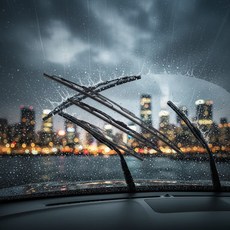 오토와이퍼 승용차 후면유리 300mm 와이퍼, 1개