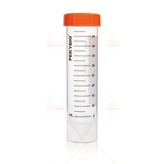 자립형 50ml 25개/팩 스탠드형 코니칼튜브 원심분리기 튜브 코니컬튜브 세제 샘플 소분용기 보관, 1팩
