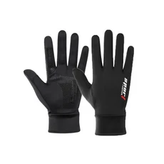 모든 손가락 장갑 1쌍 통기성 충격 방지 터치스크린 자전거 봄과 여름 산악 도로 라이딩, 03 Black, 01 싱글 사이즈