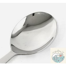 우솝상점 스텐 타공 뷔페스푼 중 단체급식도구 요리스푼 볶음스푼