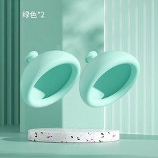 寶寶拍嗝神器 拍背打嗝神器 扣背拍痰 止打嗝 拍嗝神器 嬰兒拍嗝器 拍嗝器 獨立包裝 防吐奶 防脹氣 排痰神器 矽膠拍杯, 嬰童專屬款-綠色*2（適用嬰兒-兒童）, 1個