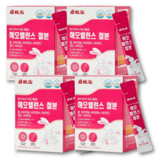 헤모 밸런스 케어 헤모키즈 흡수율 높은 식물성 헤모글로빈 임산부 어린이 여성 철분제 비헴철 엽산, 8세트, 15회분