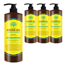 샤샤 약산성 아르간 오일 헤어 컨디셔너, 1.5L, 4개
