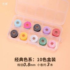 수공예 실버 공예 핸드메이드 메탈릭실 골드스티칭, 1개, BR. 초보자용 팩 클래식 컬러0색 옥사 세트박스 포장