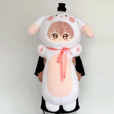 80cm 러브 앤 딥 스페이스 서라운딩 롱 바 필로우 인형 라파엘 자비에르 실러스 칼렙 게임 귀여운 팬 생일, 01 A