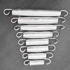 트램펄린 스프링 10개 후크 방방 부품 교체 용수철, P. 10.2cm허리드럼, 1개