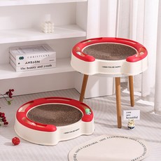 貓抓板貓窩磨爪器貓爪板瓦楞紙貓咪用品貓抓盆碗形貓貓玩具, 1個, 9733:43.5*10(673+350g)含單個獨立包裝