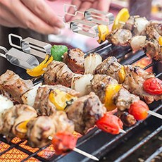 파파손군샵 45cm 슬라이드식 바베큐 꼬치 5개 롱꼬치