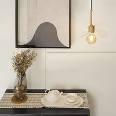 공간조명 어썸 1등 펜던트 조명, 화이트 10W [하얀불]