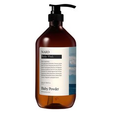 NARD 清新香水沐浴露 寶寶爽身粉香, 1瓶, 1L