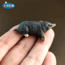 두더지인형 두더지피규어 모형 귀여운 선물 리얼 유니크한 인형 두더지