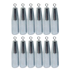 Gangchu 韓國產鋼製釣魚鉛錘環形墜 大容量, 1個