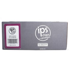 IPS ALL NATURAL 蛋白質洋芋片 24入, 切達起司, 1組