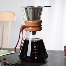 포시즌스토어 가정용 핸드드립 커피추출기구 추출, 600ml 롱 필터 포함, 기본 모델명/품번